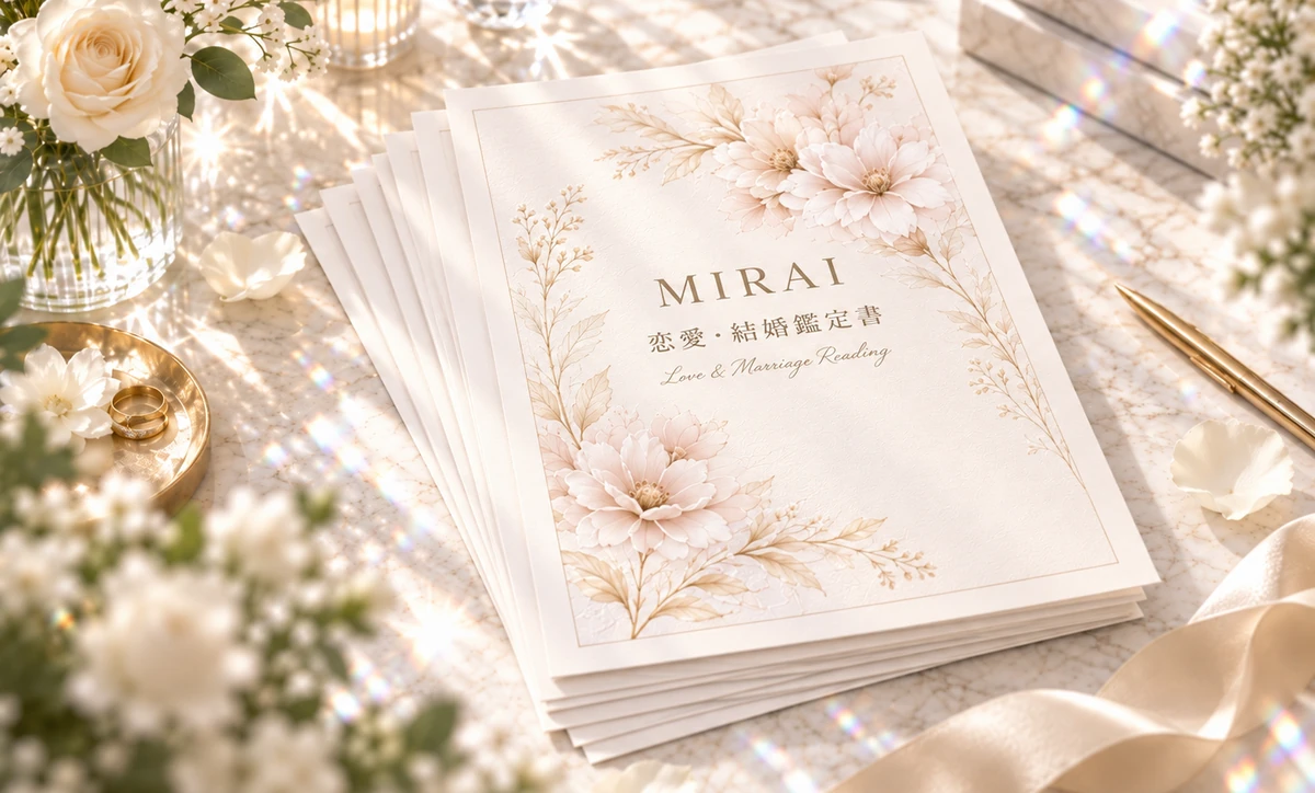 MIRAI 恋愛・結婚鑑定書